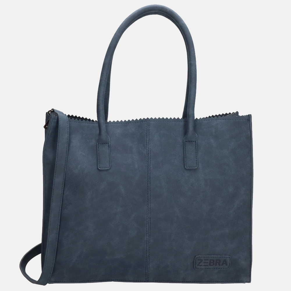 Zebra Trends Lisa shopper jeansblauw