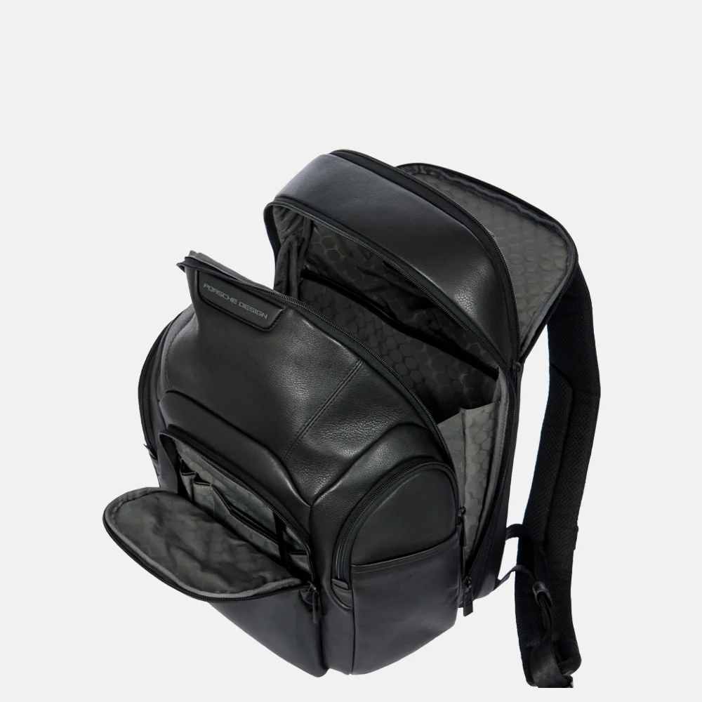 Porsche Design Evo laptoprugzak M expandable black bij Duifhuizen