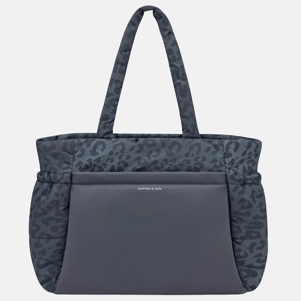 Kapten & Son Hellvi shopper dark grey leo