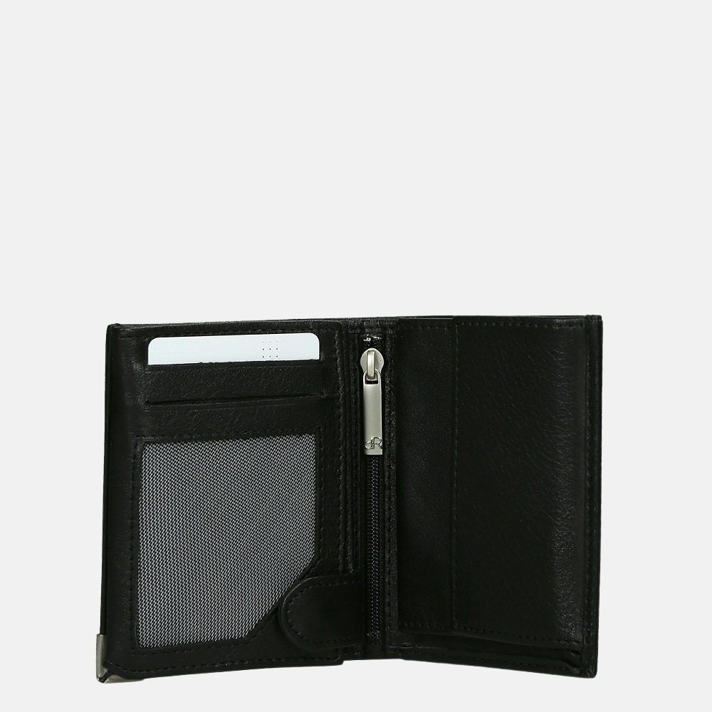 dR Amsterdam Toronto billfold S black bij Duifhuizen