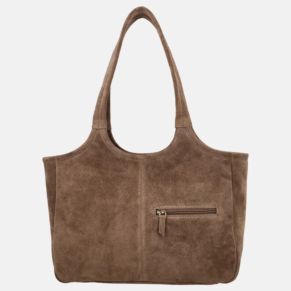 Charm London Sevilla shopper donkertaupe