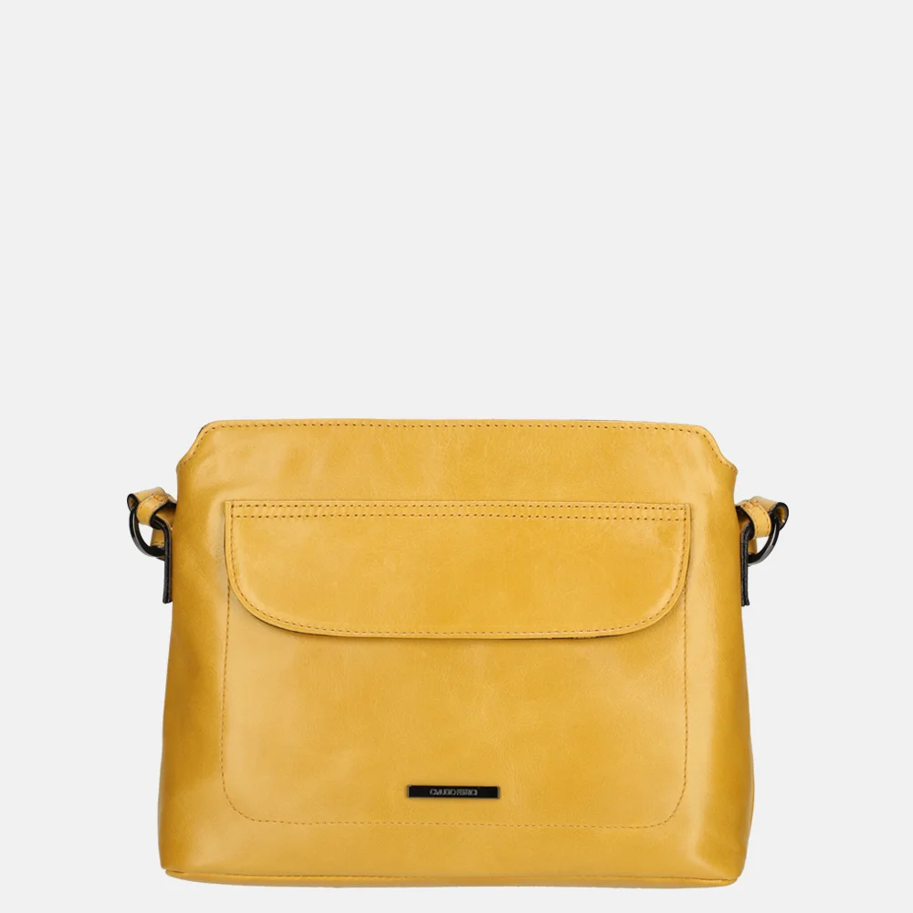 Claudio Ferrici Pelle Vecchia schoudertas sunflower bij Duifhuizen