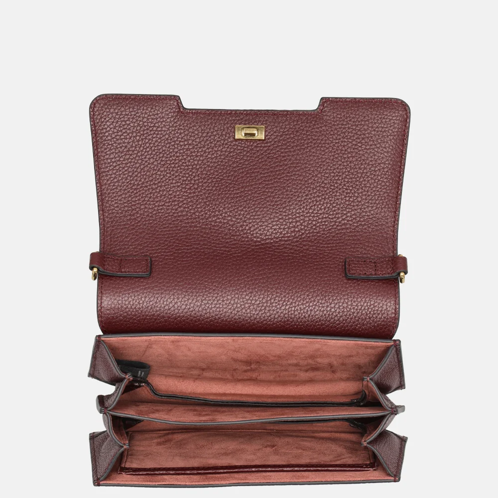 Smaak Amsterdam Bitti schoudertas bordeaux bij Duifhuizen