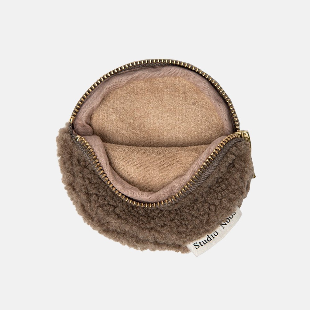 Studio Noos Chunky Wallet portemonnee brown bij Duifhuizen