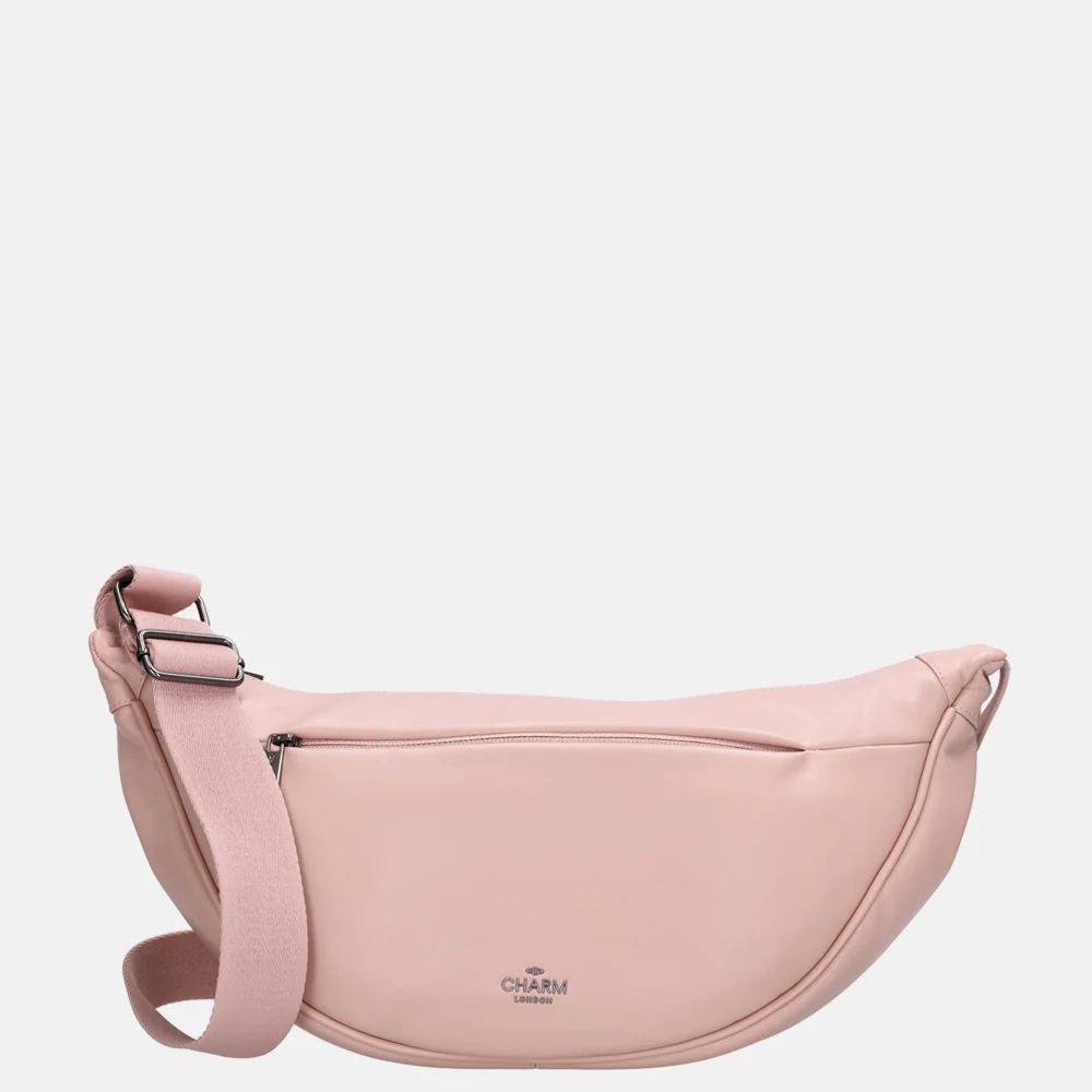 Charm London Lupin crossbody tas oudroze
