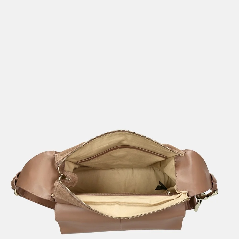 Ted Baker Cheria overslag schoudertas natural bij Duifhuizen