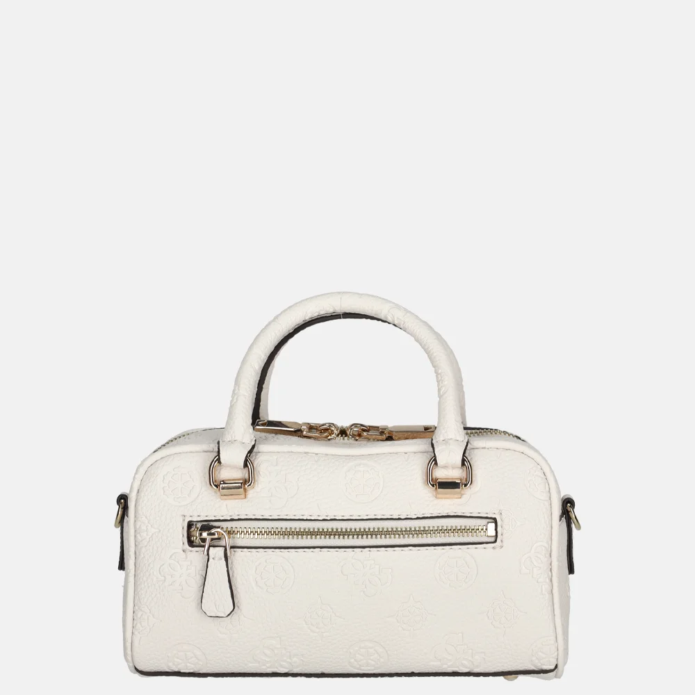 Guess Cresidia Bowling handtas offwhite bij Duifhuizen