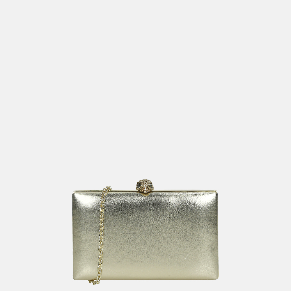 Kurt Geiger Kensington clutch gold