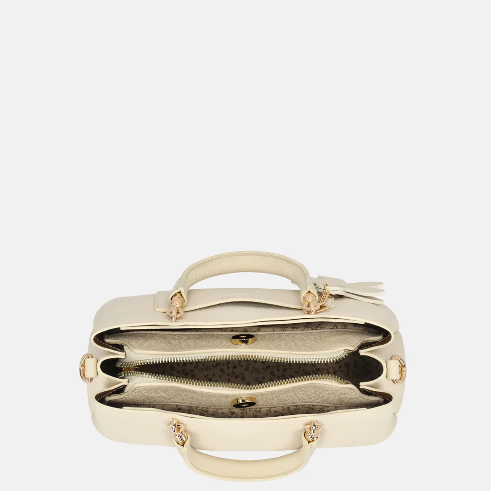 Flora & Co handtas M ecru bij Duifhuizen