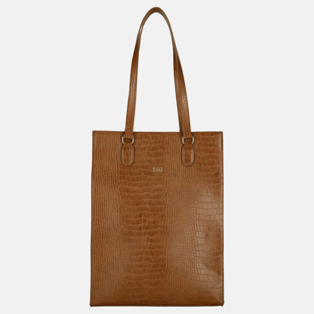 Duifhuizen shopper 14 inch cognac bij Duifhuizen