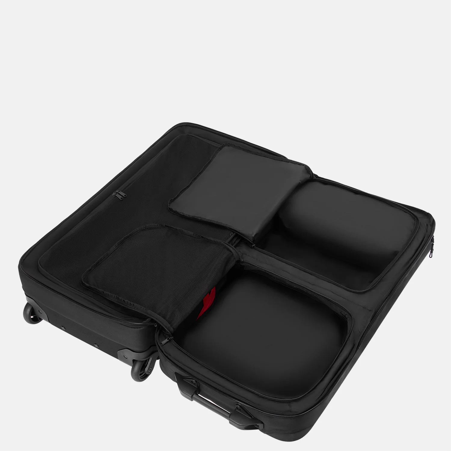 Dakine Split Roller bag 2.0 reistas op wielen 110 liter black bij Duifhuizen