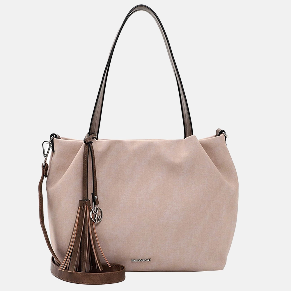 Emily & Noah Elke shopper rose/cognac