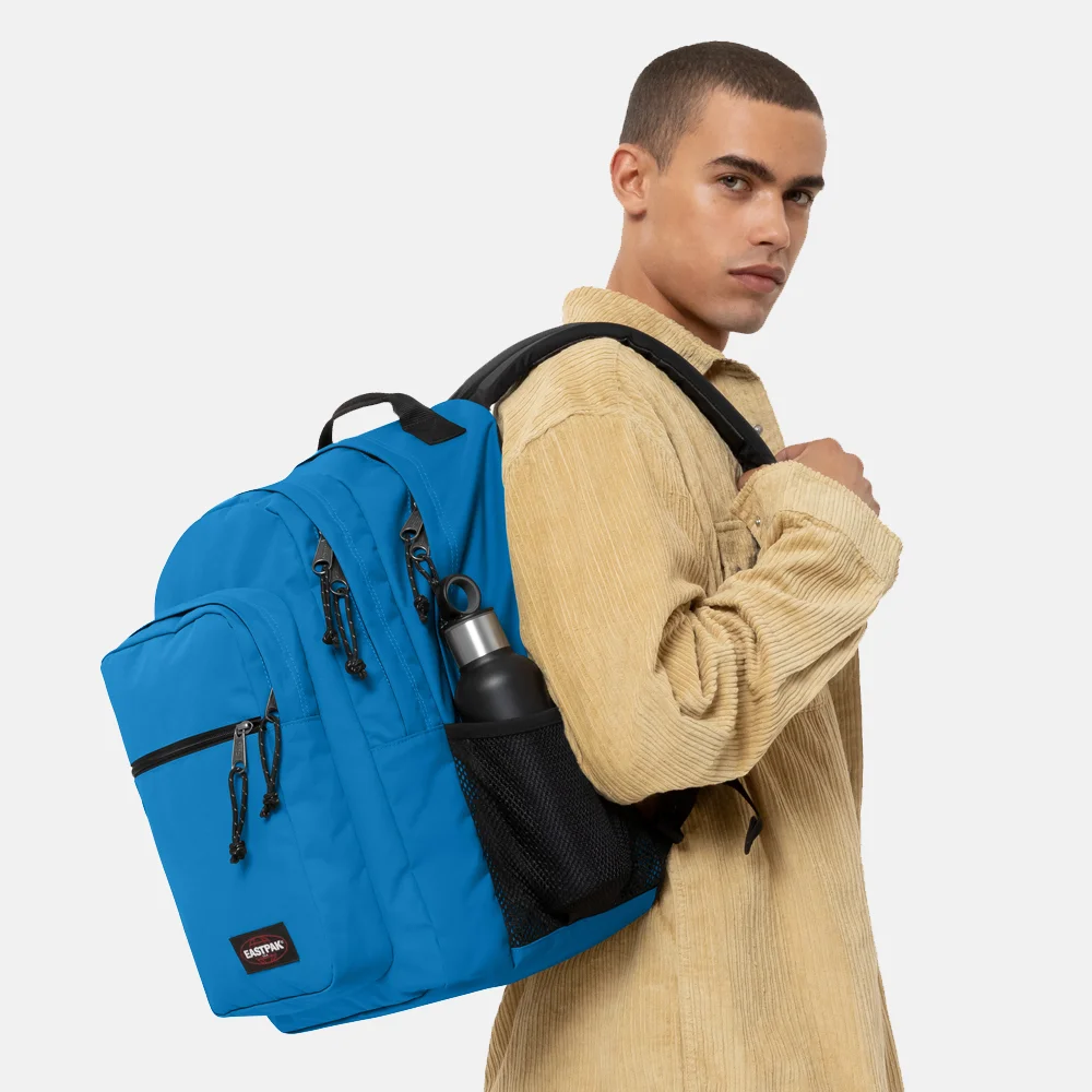Eastpak Morius rugzak 15 inch azure blue bij Duifhuizen