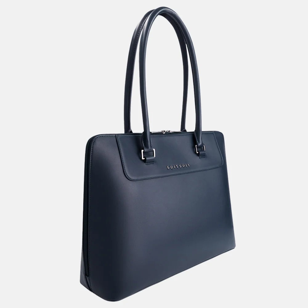 Suitsuit Mystique laptoptas 16 inch midnight blue bij Duifhuizen
