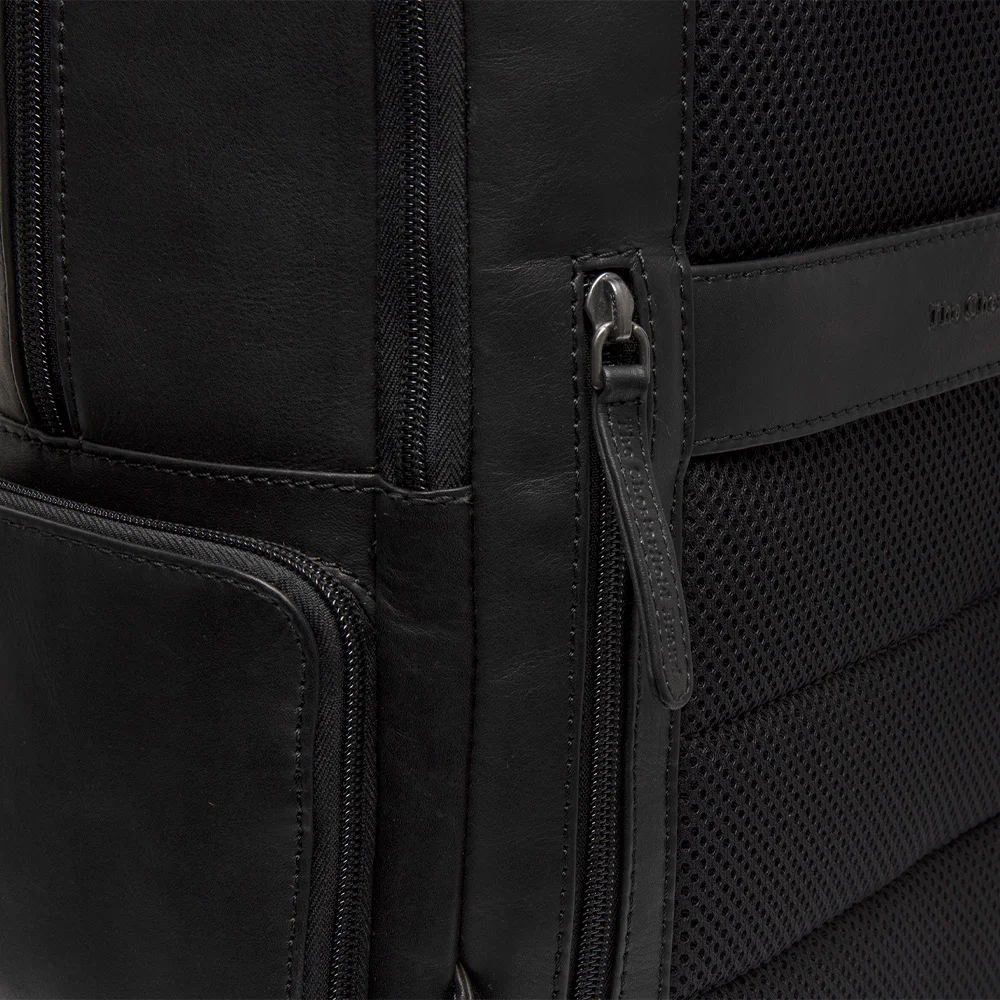 Chesterfield Lennox laptoprugzak L 16 inch black bij Duifhuizen