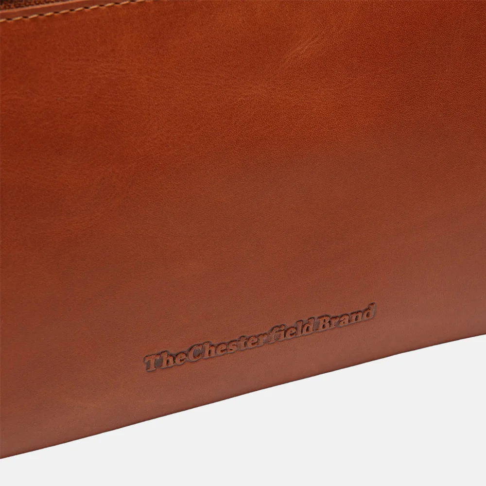 Chesterfield Trevia toilettas cognac bij Duifhuizen