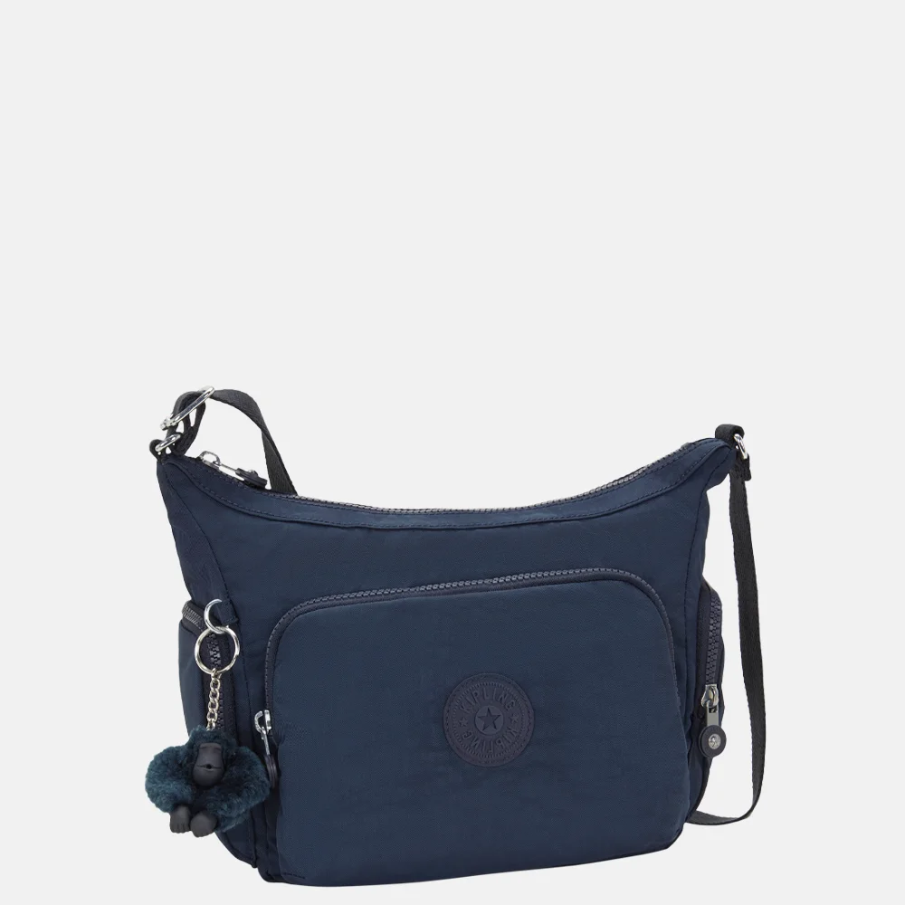 Kipling Gabbie crossbody tas S blue bleu  bij Duifhuizen