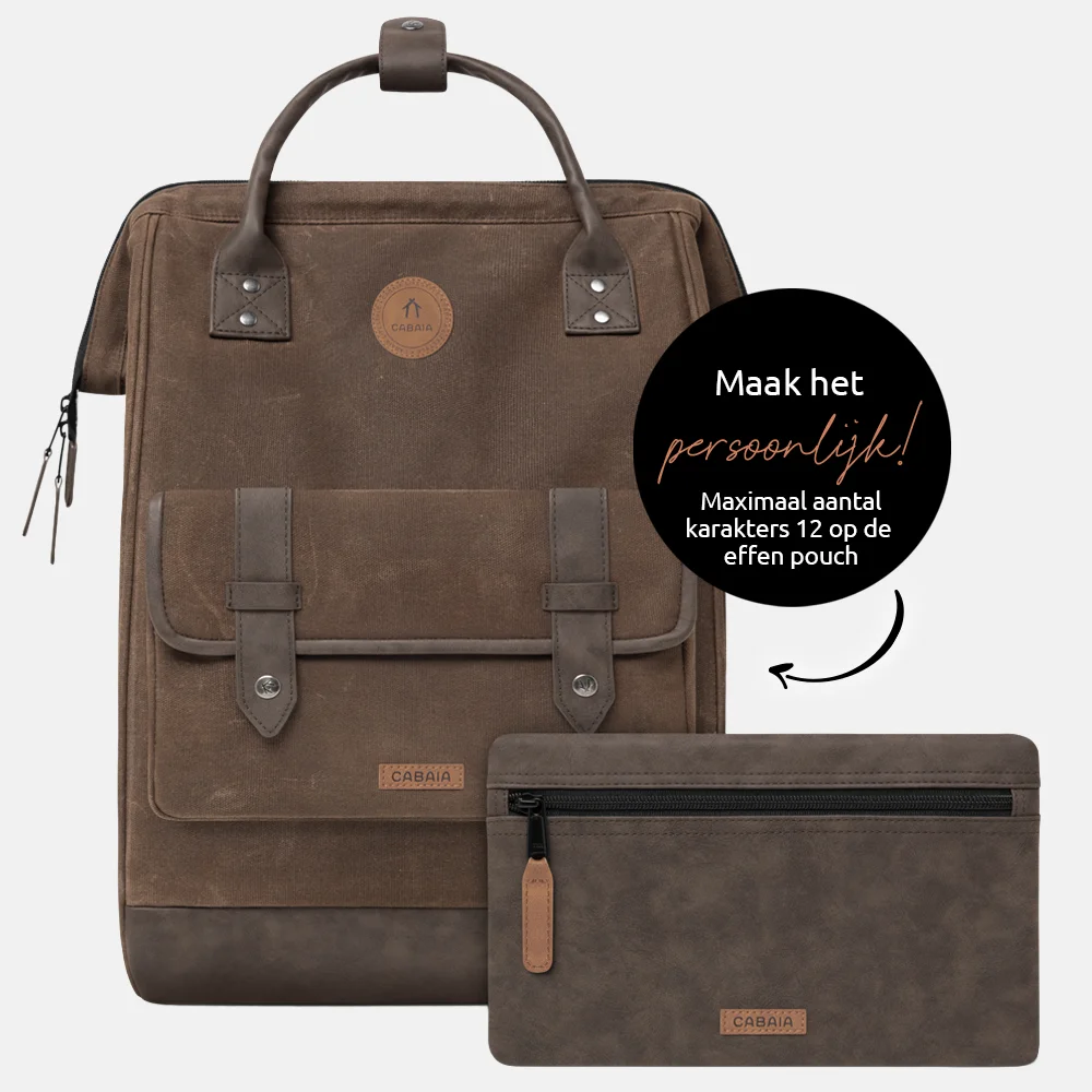 Cabaia Adventurer laptoprugzak L 15 inch SOYO bij Duifhuizen