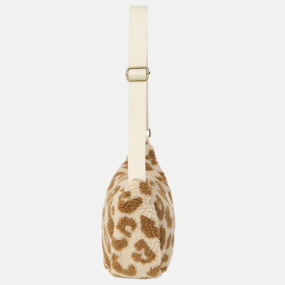 Studio Noos Teddy adult fanny pack crossbody tas leopard bij Duifhuizen