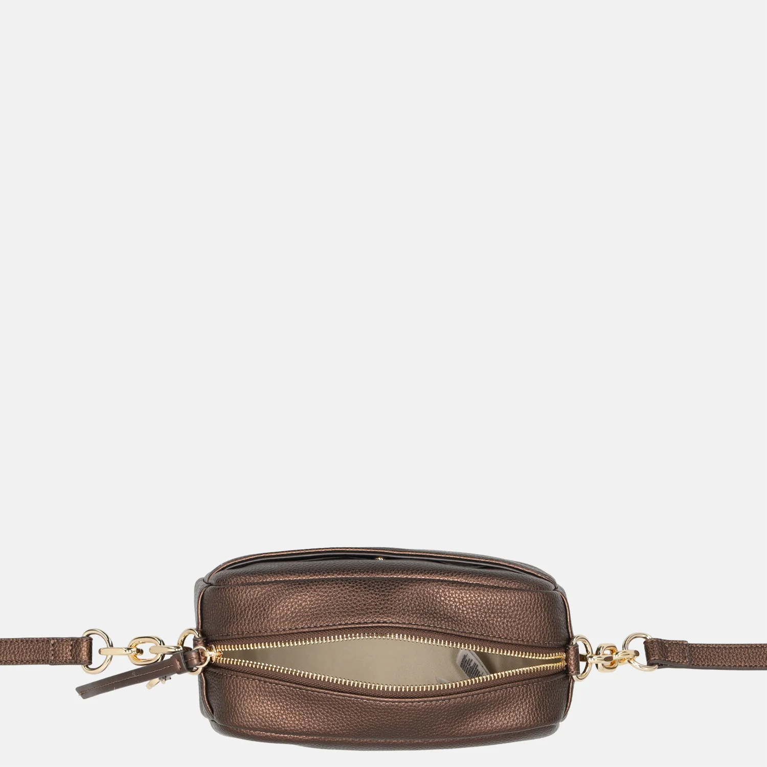 Liu Jo Faiza camera case crossbody tas M donkerbruin bij Duifhuizen