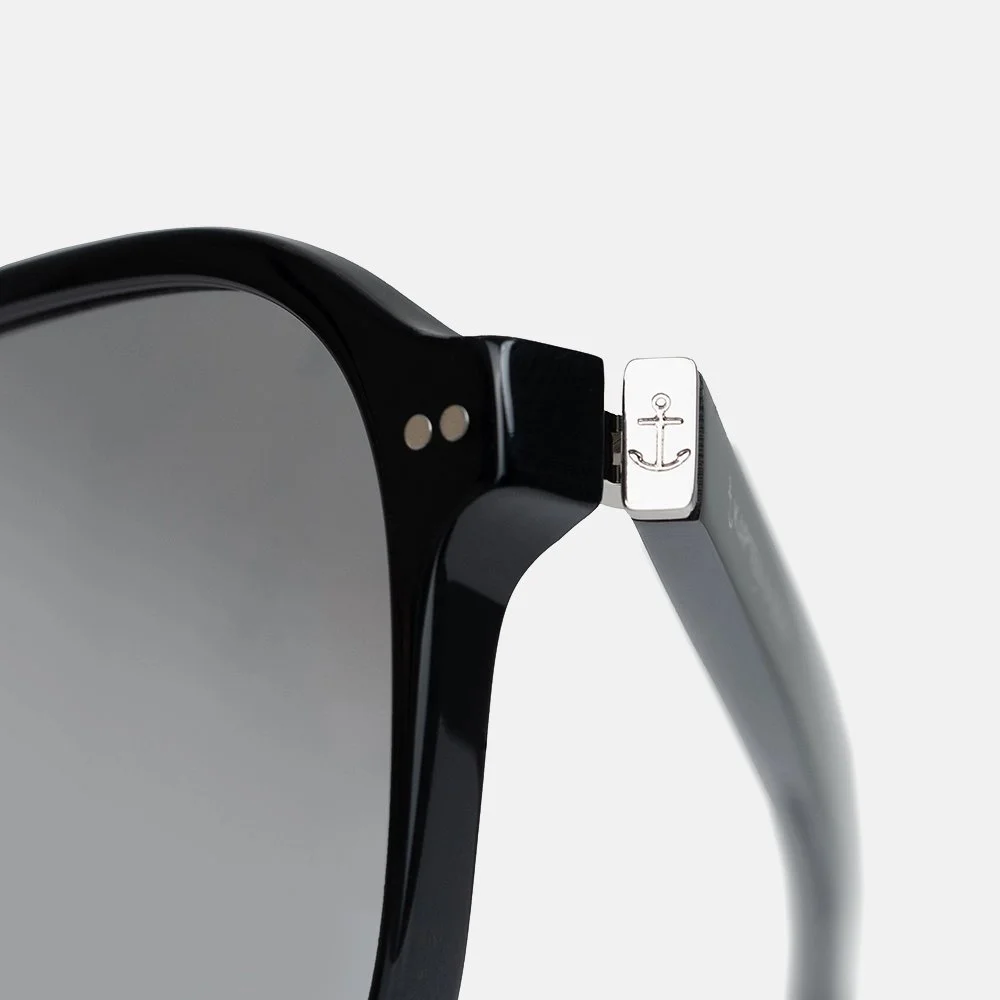 Kapten & Son Zurich zonnebril all black bij Duifhuizen