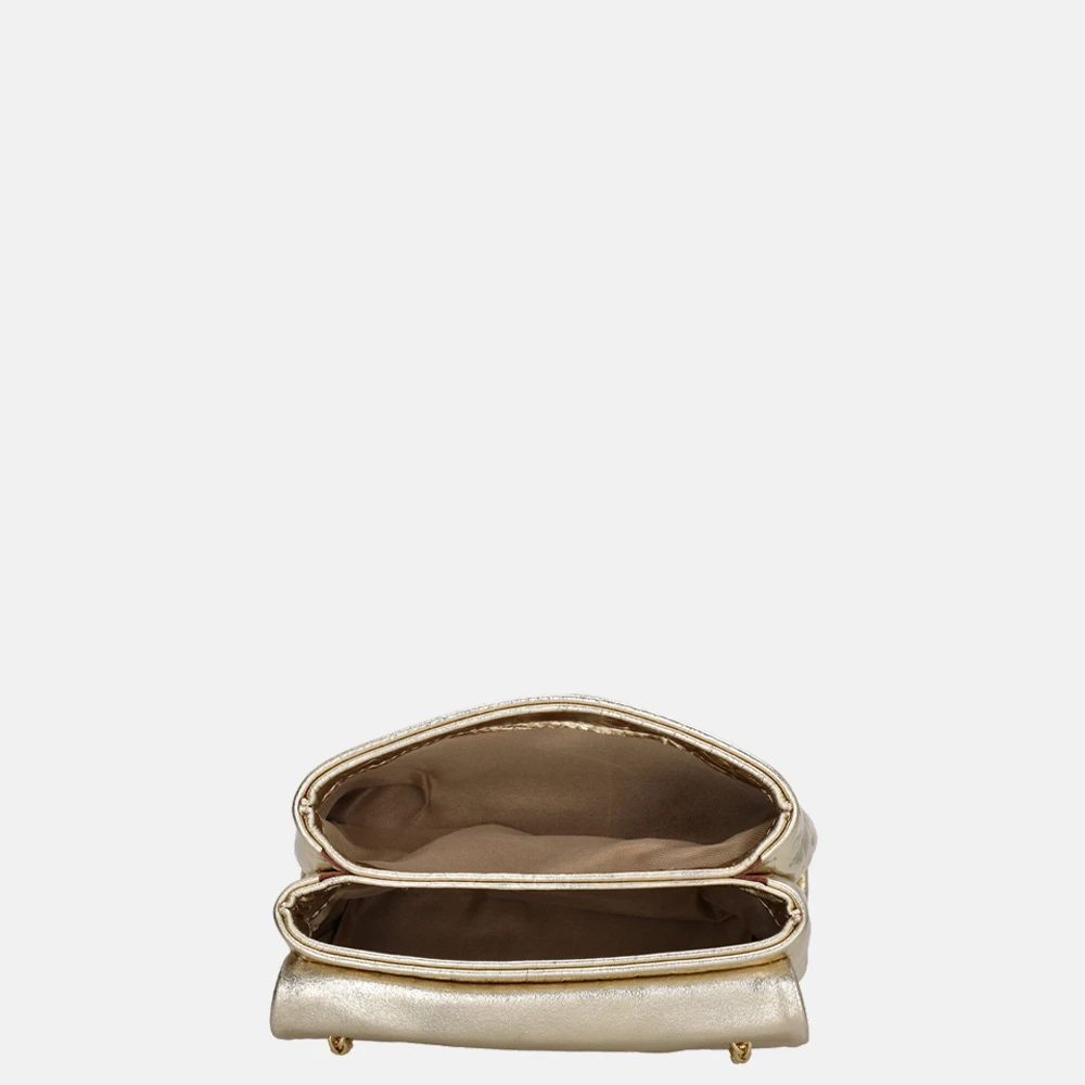 Charm London Klep schoudertas goud bij Duifhuizen