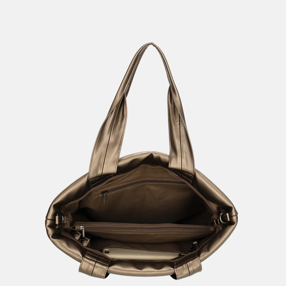 Zebra Trends Evie shopper brons bij Duifhuizen