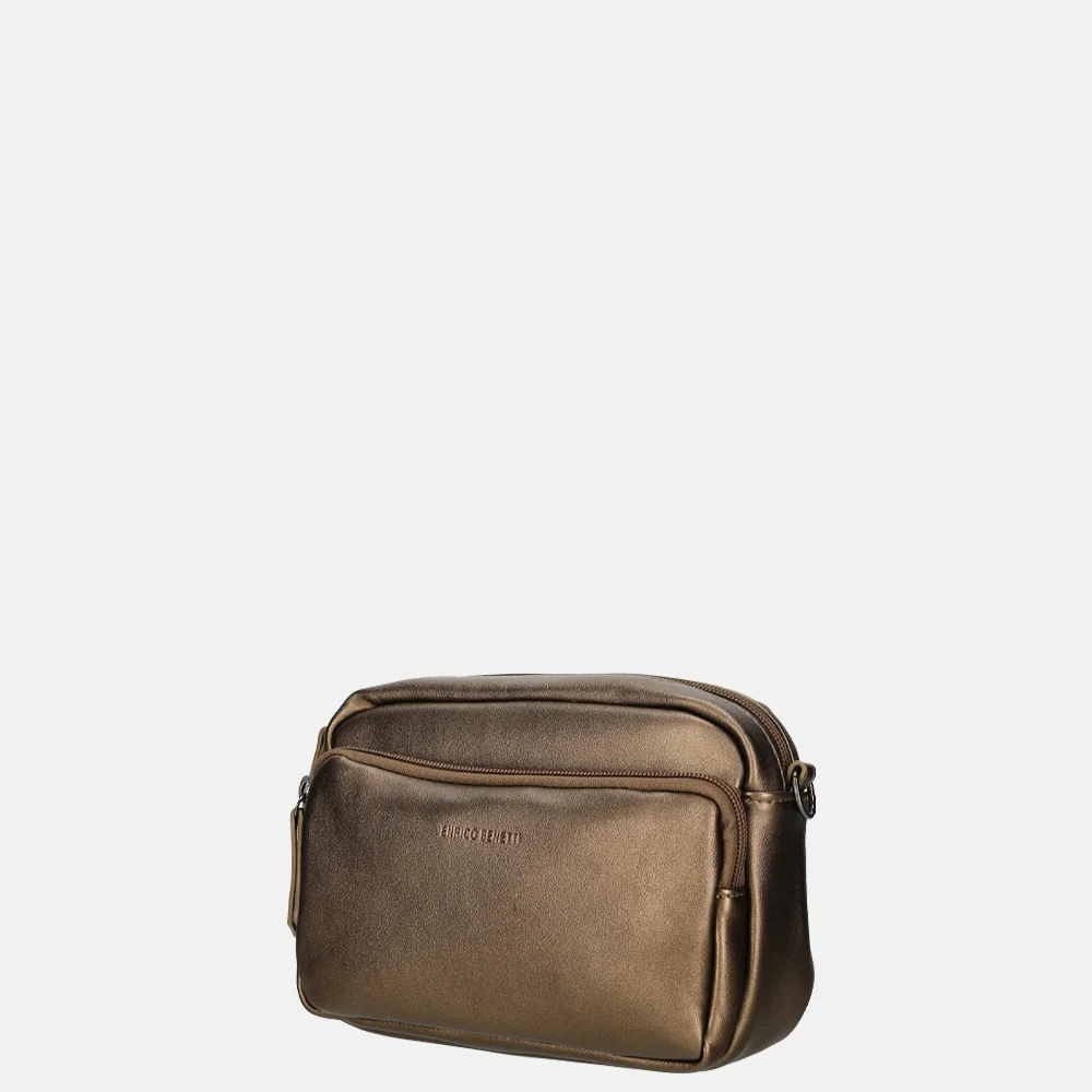 Enrico Benetti Hailey crossbody tas brons bij Duifhuizen