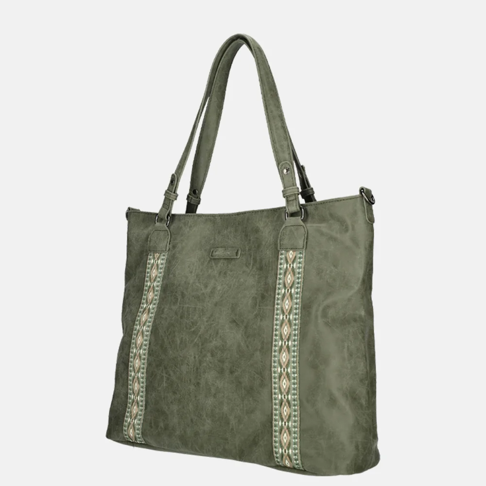 Enrico Benetti Indy shopper olive bij Duifhuizen