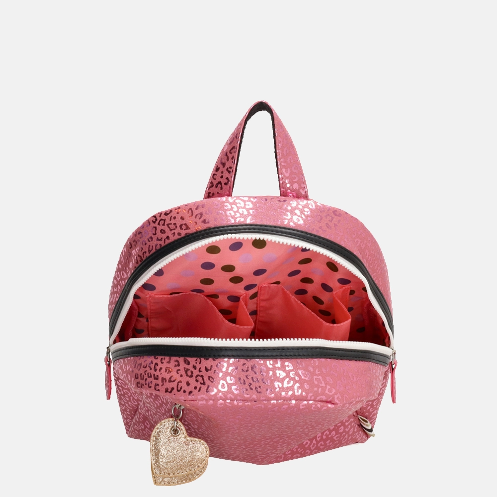 Zebra Trends Panter kinderrugzak M roze bij Duifhuizen