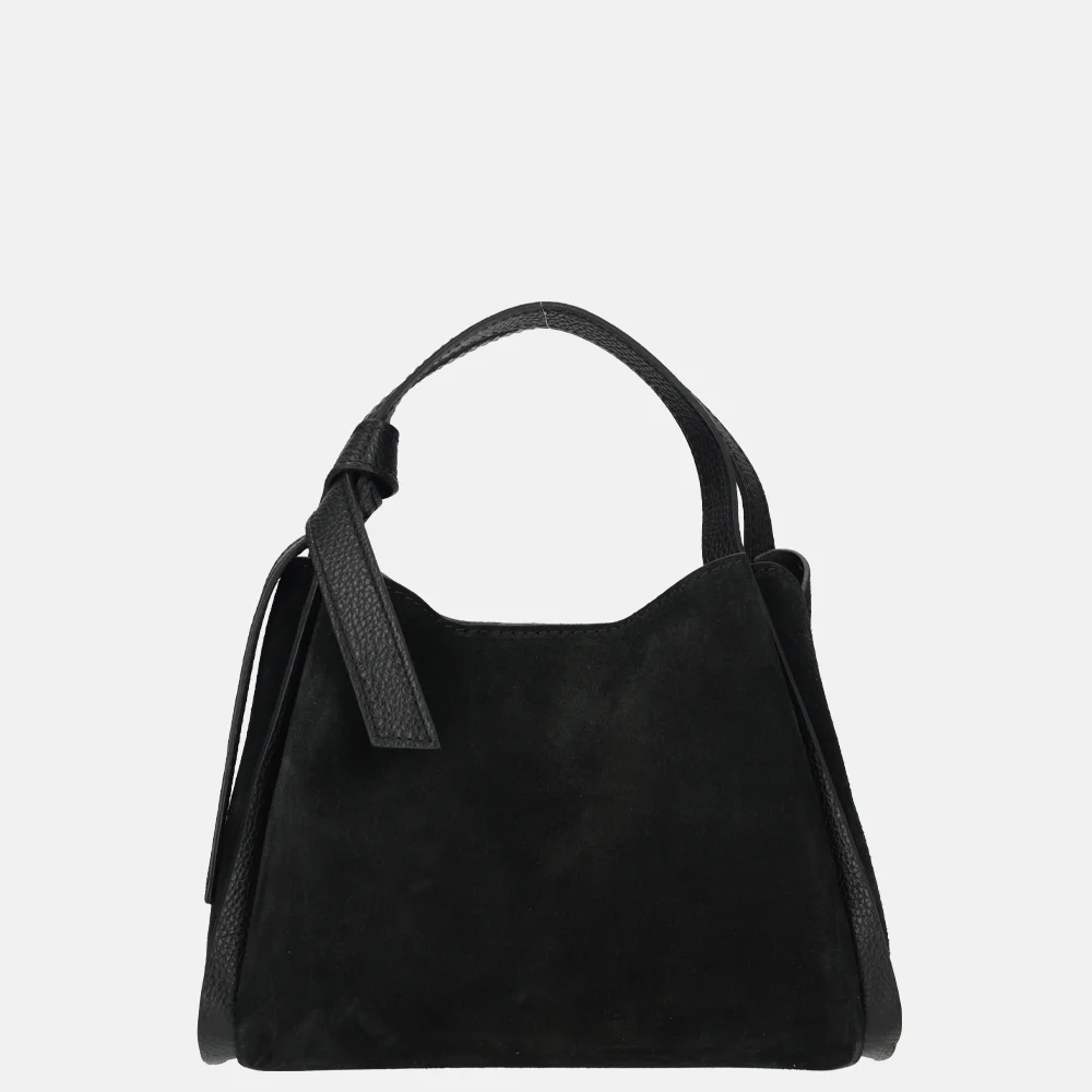 Charm London Knott handtas S zwart bij Duifhuizen