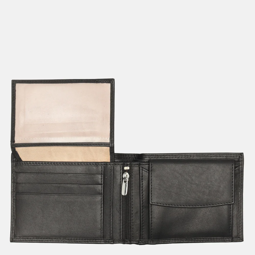 Duifhuizen billfold zwart bij Duifhuizen