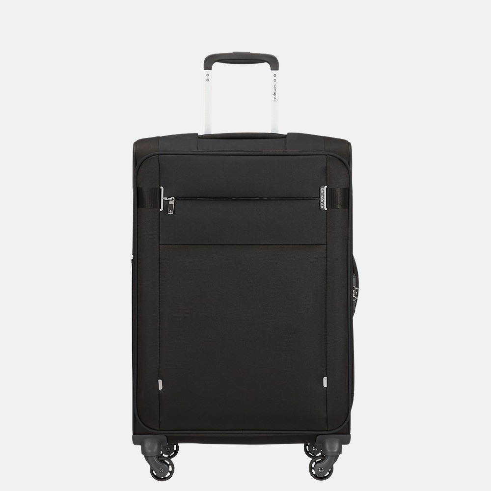 Samsonite Citybeat Spinner koffer 66 cm black bij Duifhuizen