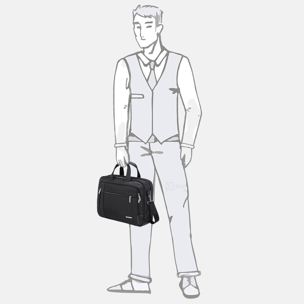 Samsonite Spectrolite 3.0 laptoptas 15.6 inch black bij Duifhuizen