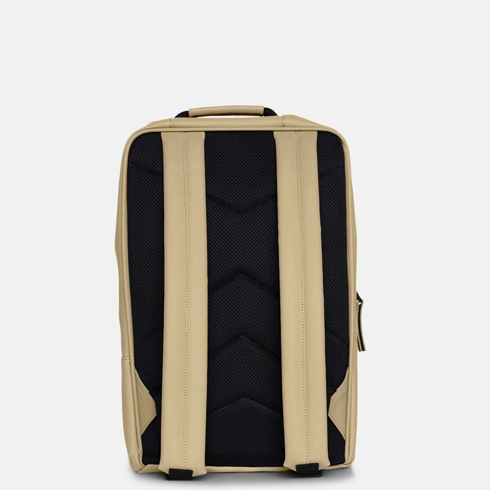Rains Book Backpack rugzak 13 inch sand bij Duifhuizen