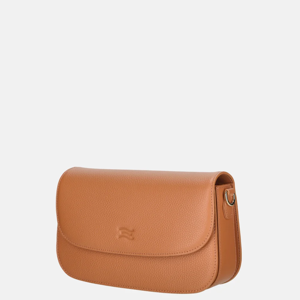 Crinkles crossbody tas orange bij Duifhuizen