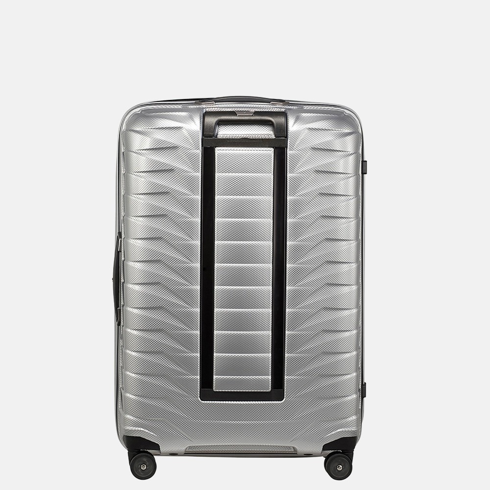 Samsonite Proxis spinner 75 cm silver bij Duifhuizen