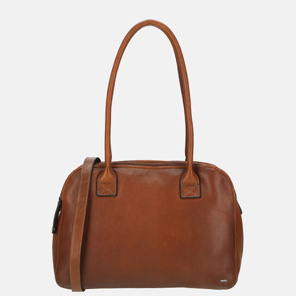 Berba Lucca schoudertas cognac