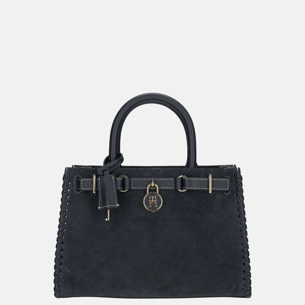 Tommy Hilfiger American Icon handtas space blue bij Duifhuizen