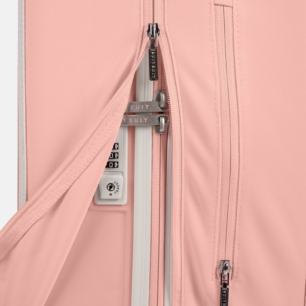 SUITSUIT Fabulous Fifties kofferhoes 55 cm papaya peach bij Duifhuizen