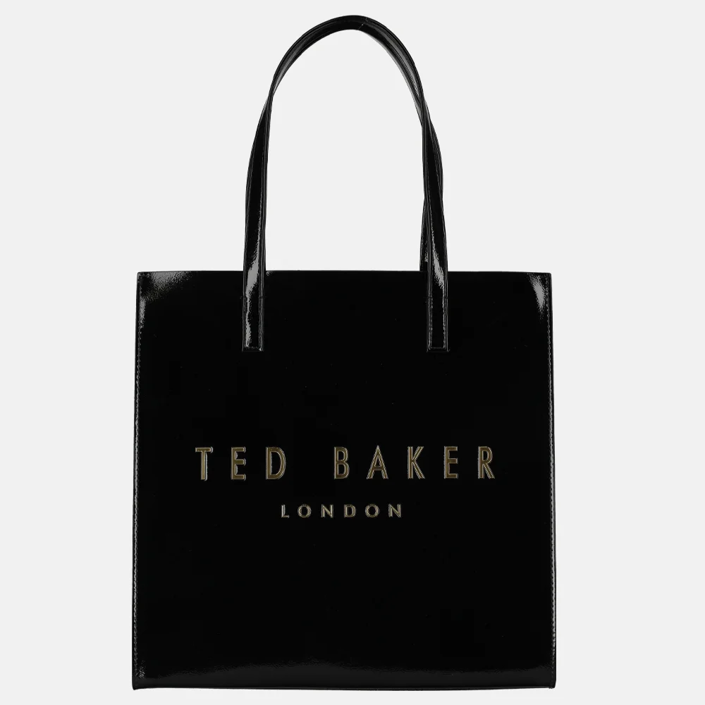 Ted Baker Crinkon shopper black bij Duifhuizen