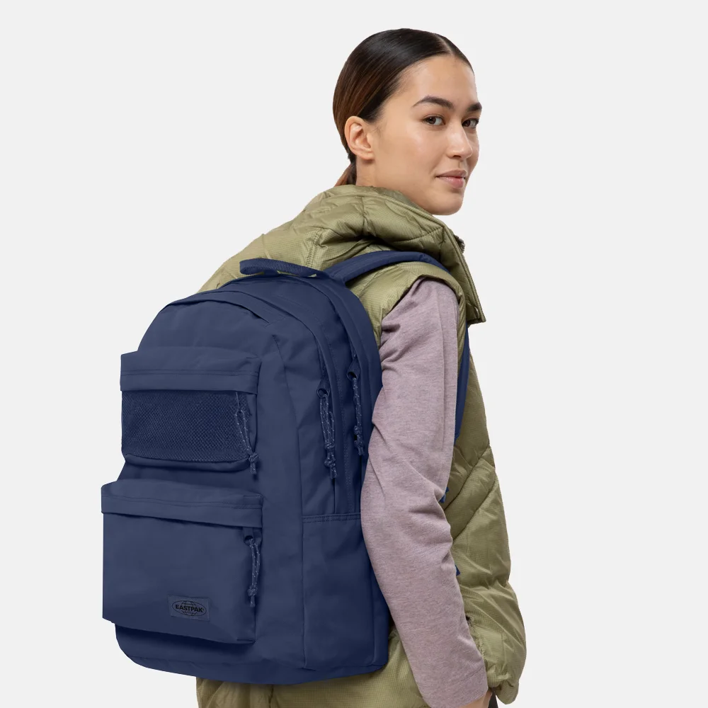 Eastpak Double Office laptoprugzak 17 inch boat navy bij Duifhuizen