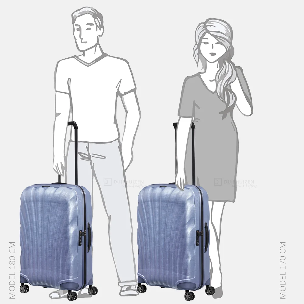 Samsonite C-Lite reiskoffer 69 cm lavender bij Duifhuizen