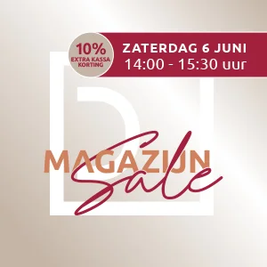 Digitale Ticket Magazijnsale zaterdag 14:00 - 15:30 6 juni bij Duifhuizen