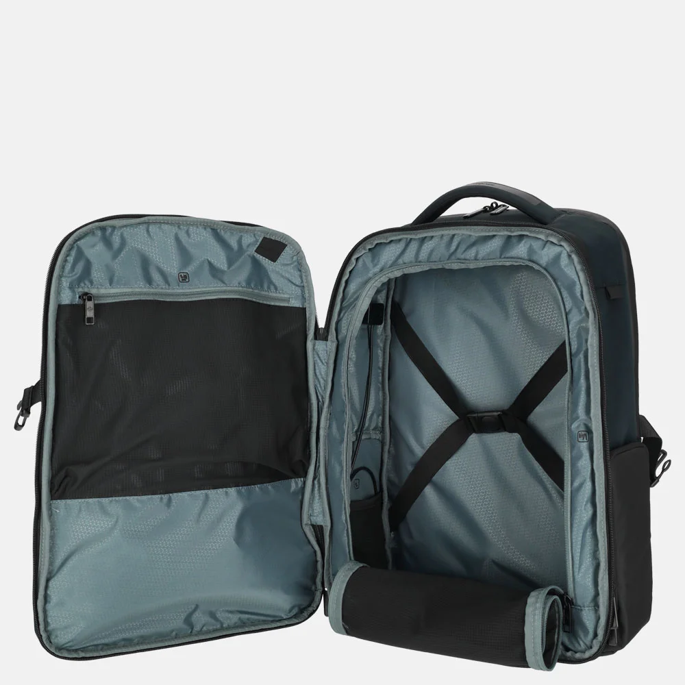 Samsonite Expandable Overnight Biz2go laptoprugzak 17.3 inch deep blue bij Duifhuizen