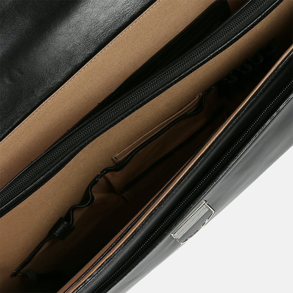 Claudio Ferrici aktetas 15.6 inch black bij Duifhuizen