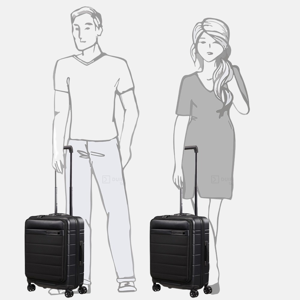 Samsonite Neopod handbagage spinner 55 cm Exp Easy Access black bij Duifhuizen