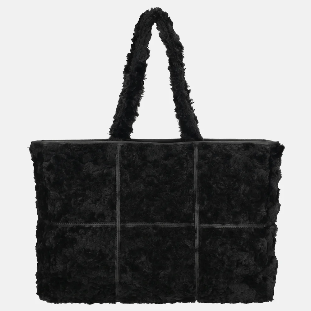 Enrico Benetti Fay shopper L teddy zwart bij Duifhuizen