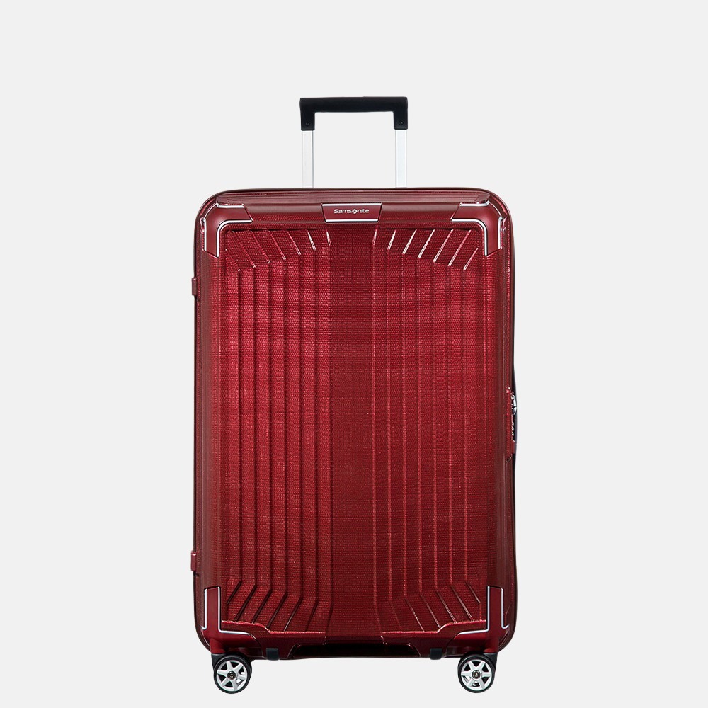 Samsonite Lite-Box spinner 69 cm deep red