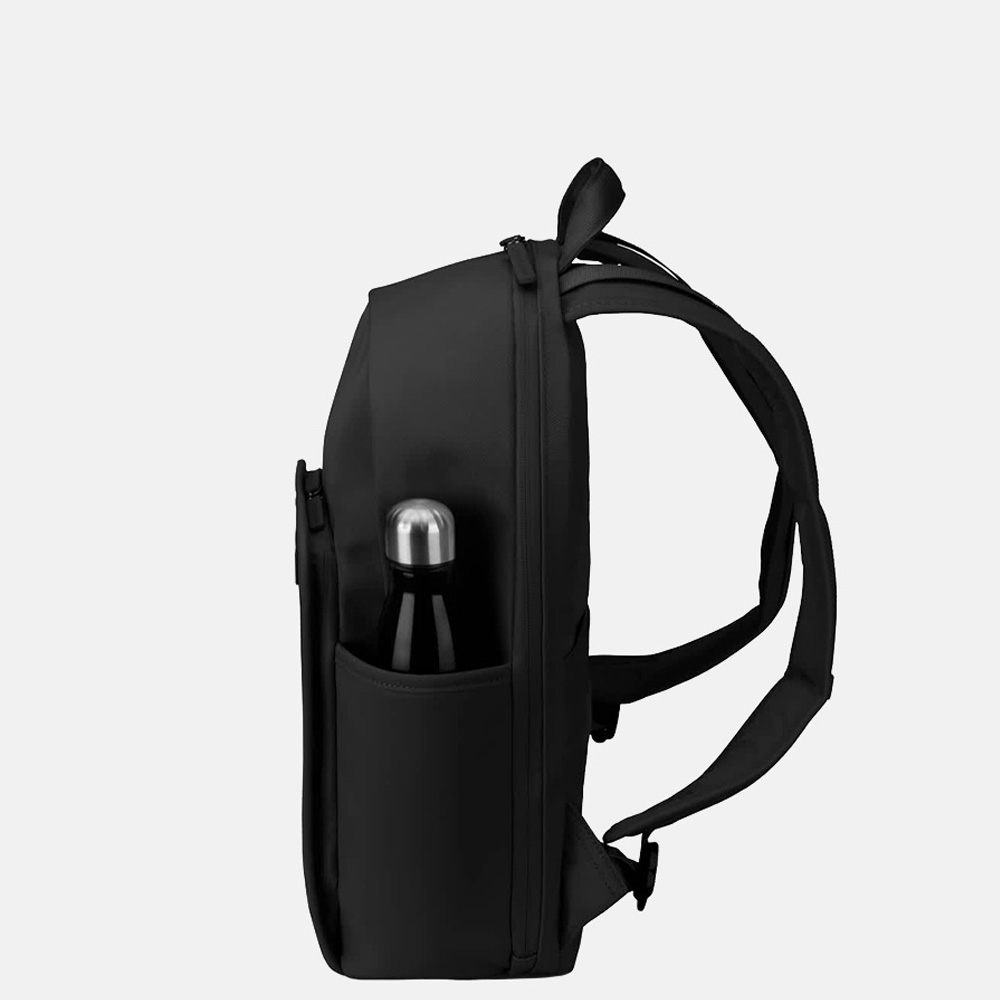 Kapten & Son Aalborg rugzak 14 inch all black bij Duifhuizen